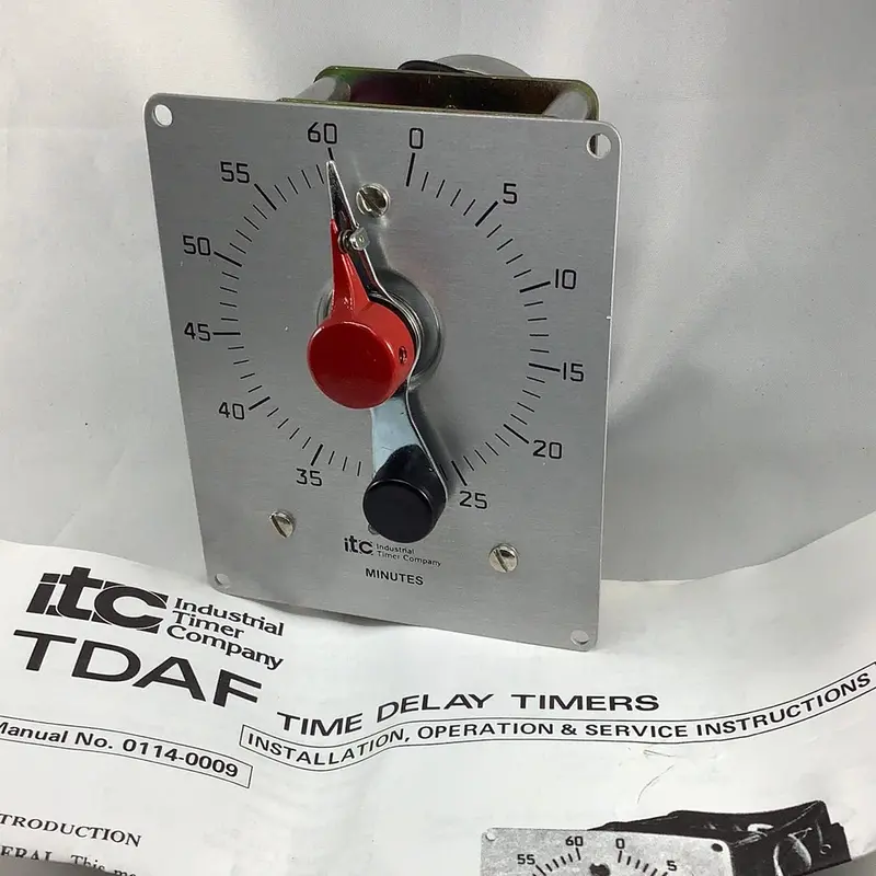 Tdaf-60-Min Itc Automatic Reset Timer Module 1