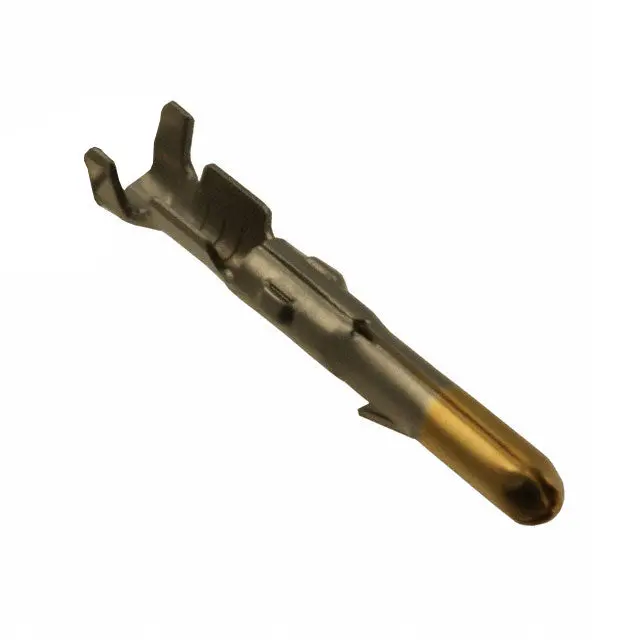 Te Connectivity Amp 61116-6-25 Gold-Plated Pin Contact – 18–24 Awg Crimp, Chain-Packaged (25 Pcs) 1