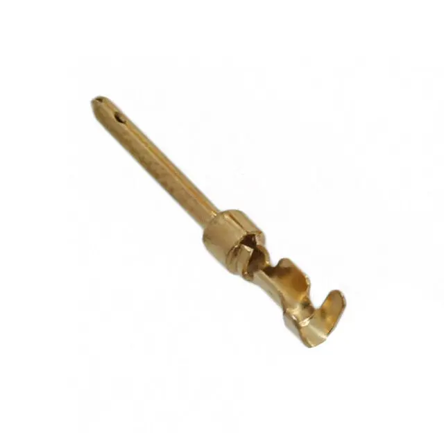 Te Connectivity Amp 66682-6-C Gold-Plated Pin Contact – 24–28 Awg Crimp, Chain Form (100 Pcs) 1