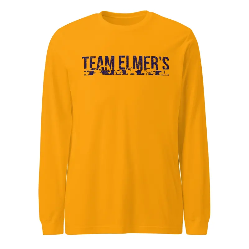 Team Elmer’S Universal Logo Unisex Long Sleeve T-Shirt – Soft Cotton Comfort Fit 1