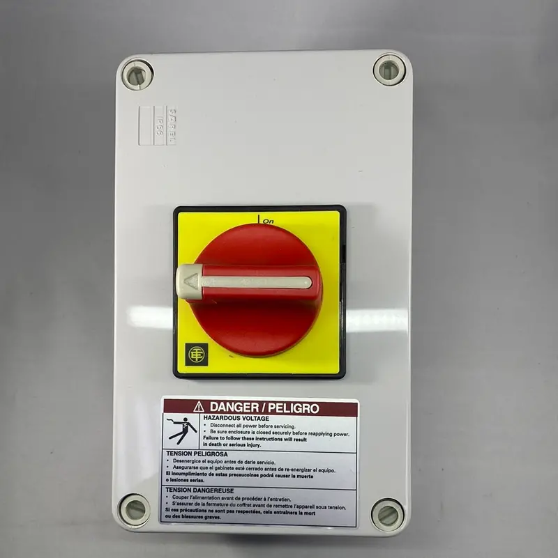 Telemecanique Vc1Gu – Ip55-Rated Emergency Stop & Main Switch, 25A 1