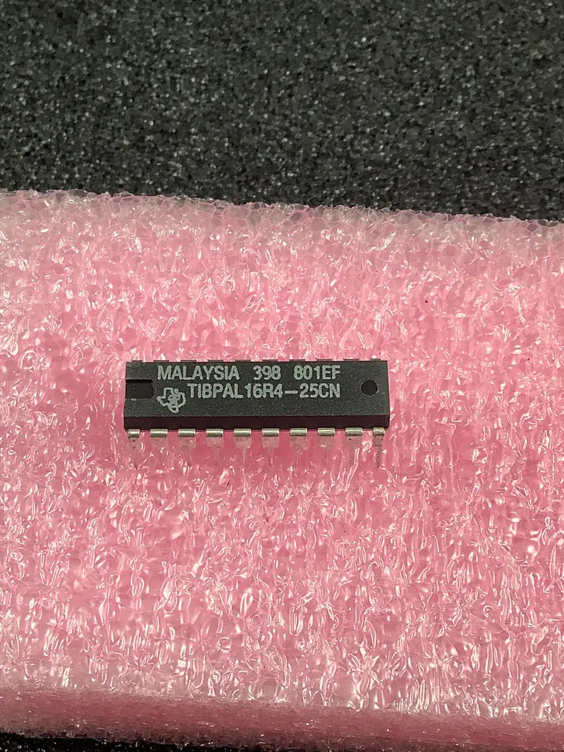 Texas Instruments Tibpal16R4-25Cn – 16-Pin Pal With 4 Registered Outputs, 25Ns Speed 1