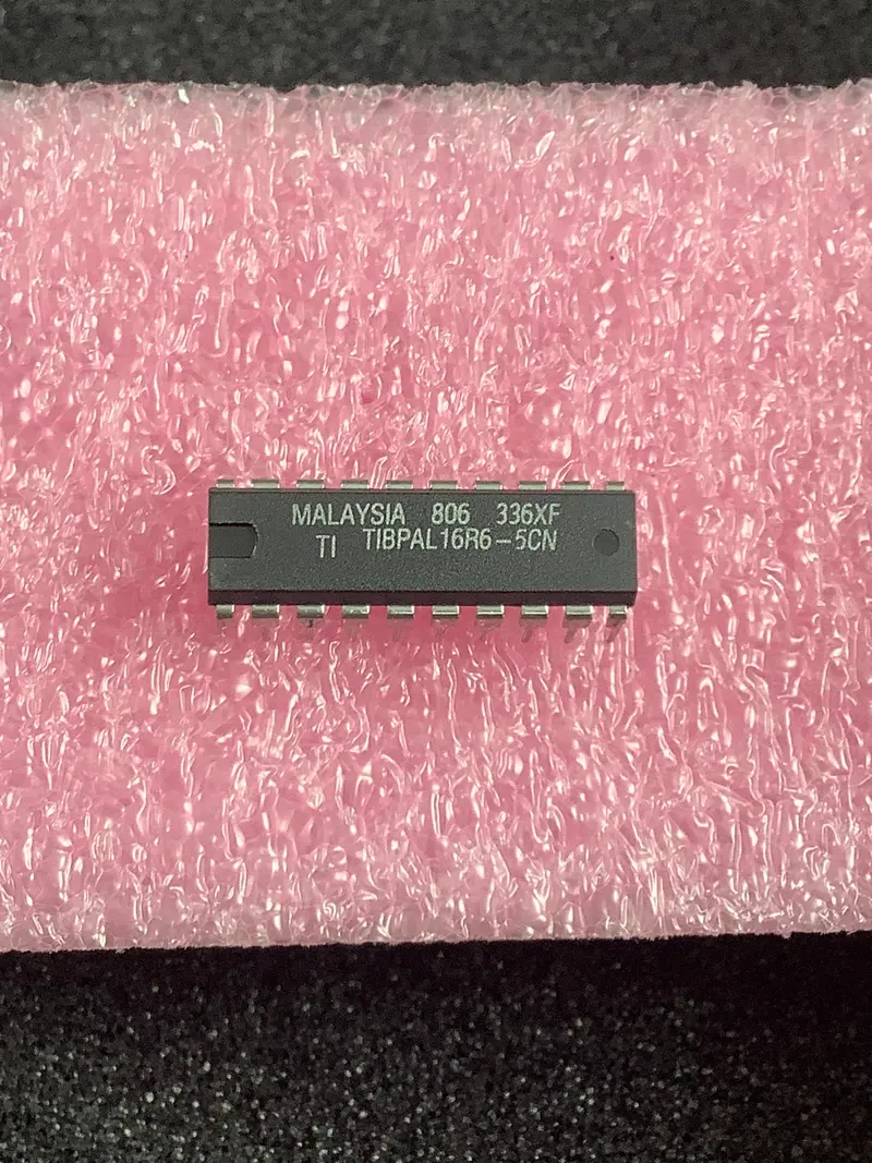 Texas Instruments Tibpal16R6-5Cn – 16-Pin Pal Pld, 6 Registered Outputs, 5Ns Fast Timing 1
