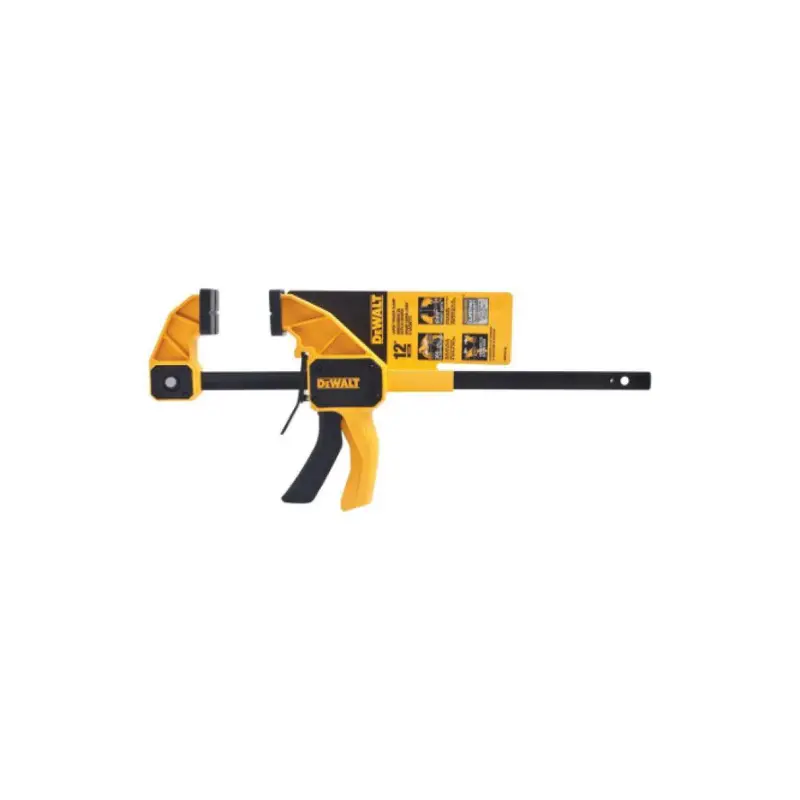 Trigger-Action Clamp – 12-Inch Jaw, 3.25-Inch Throat, 300-Lb Capacity 1