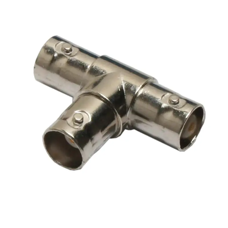 Triple-Female Bnc Tee Adapter (50 Ohm) 1