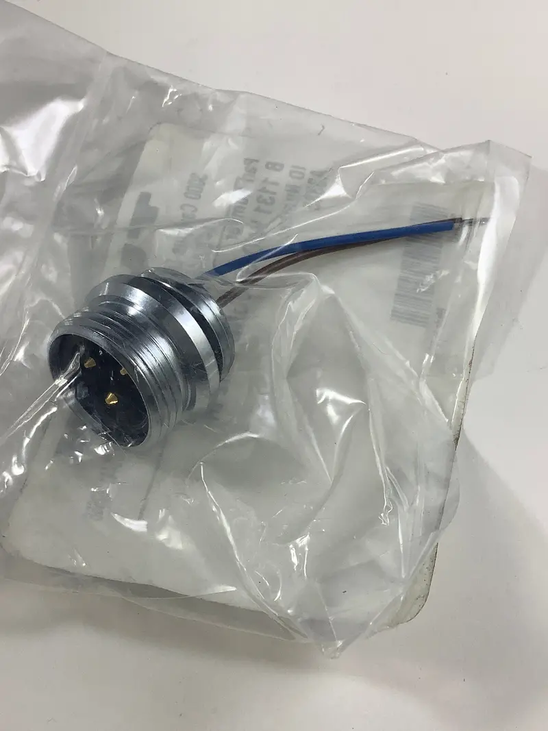 Turck B1131 (No Ground) 2.5-Inch Connector With Leads – Part No. A3385 1