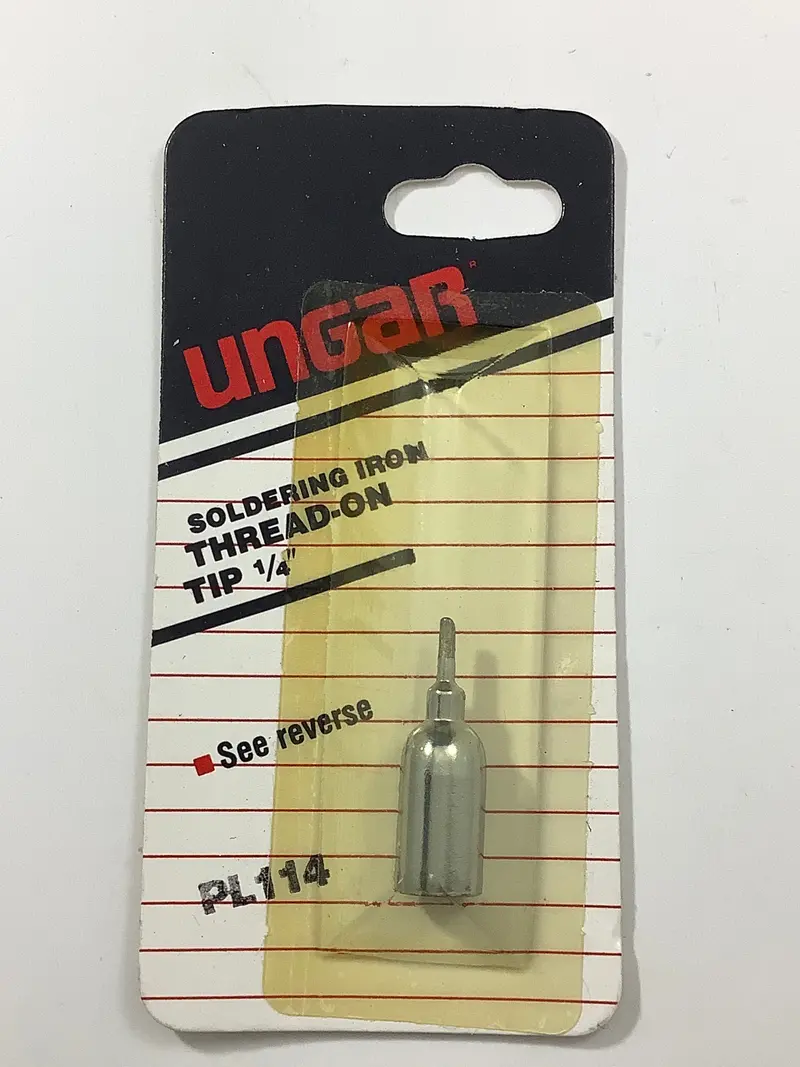Ungar Pl114 Micro Spade Pencil Tip – 1.8 Mm Thread-On Soldering Replacement 1