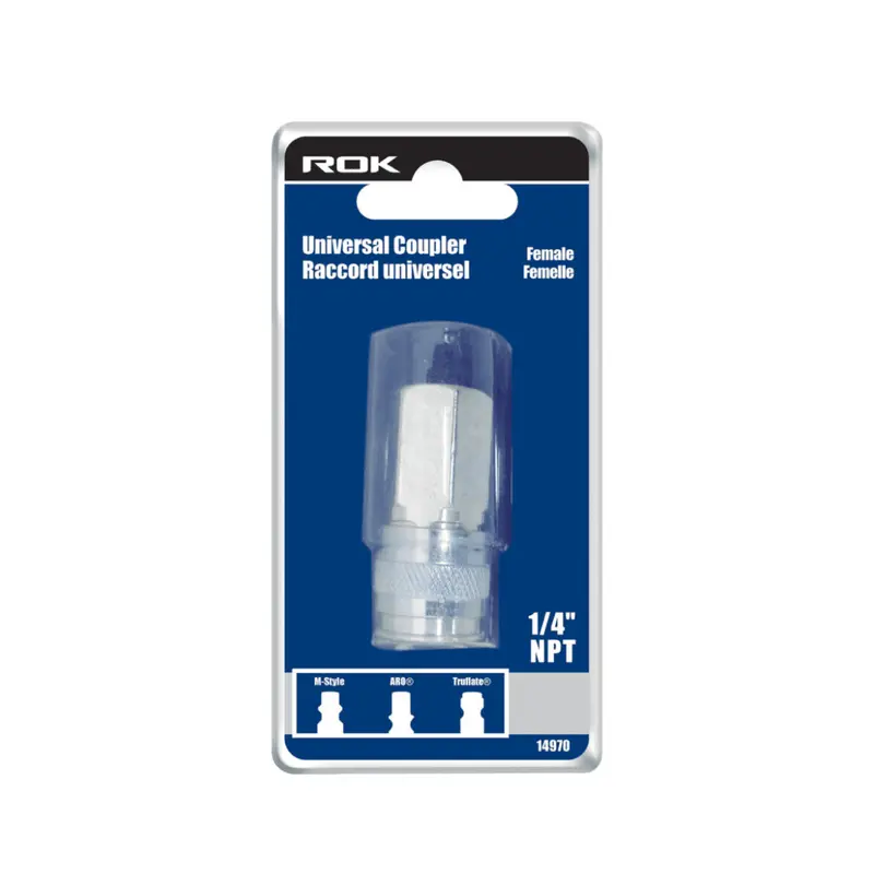Universal 1/4" Female Coupler For Multi-Brand Compatibility 1
