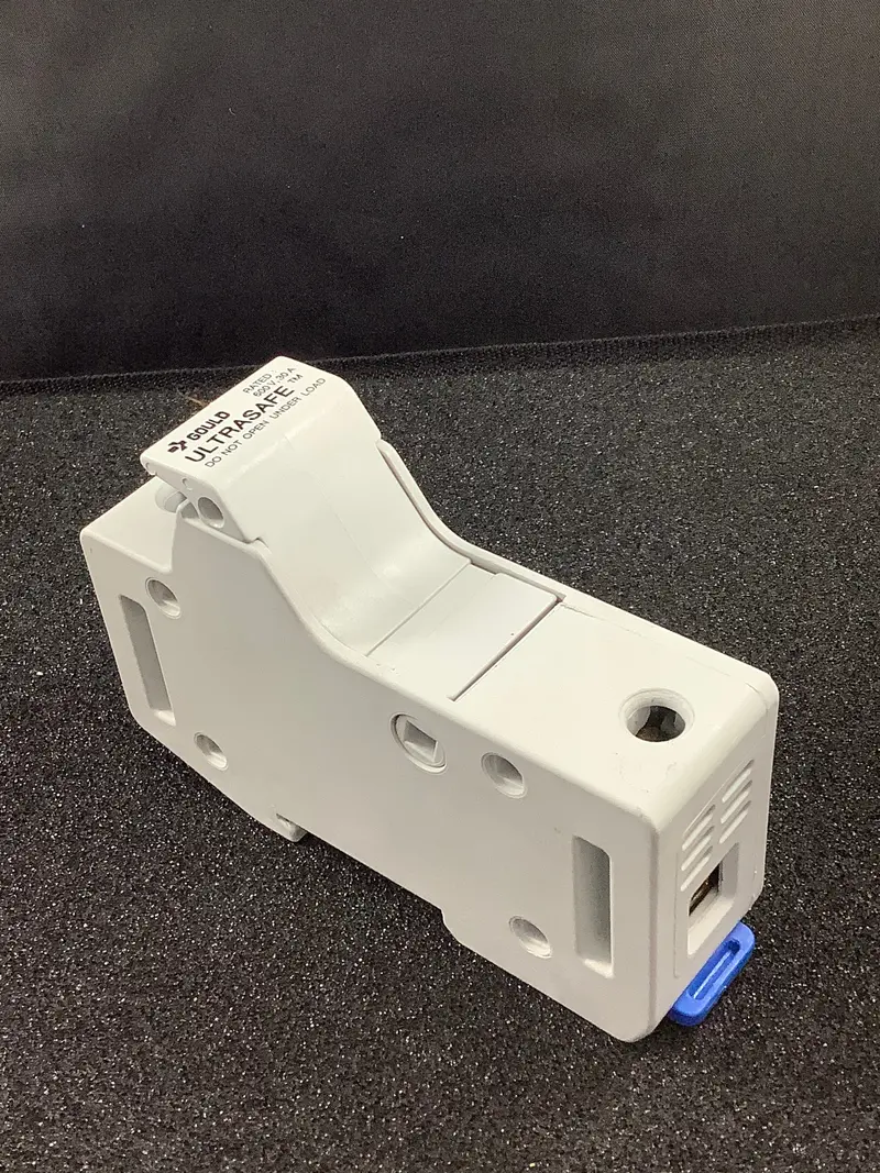 Us3J1 J-Class Din-Rail Fuse Holder – Gould, 600 Vac, 30 A 1