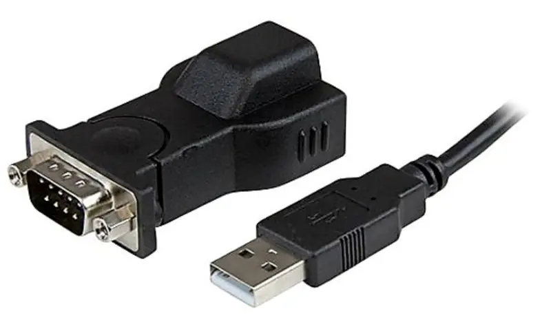 Usb-B Female To Db9 Male Serial Adapter Cable Kit – Includes 6Ft Usb-A To Usb-B Cable 1