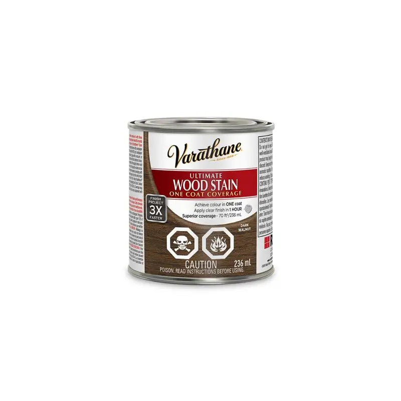 Varathane Ultimate Wood Stain – Dark Walnut 1
