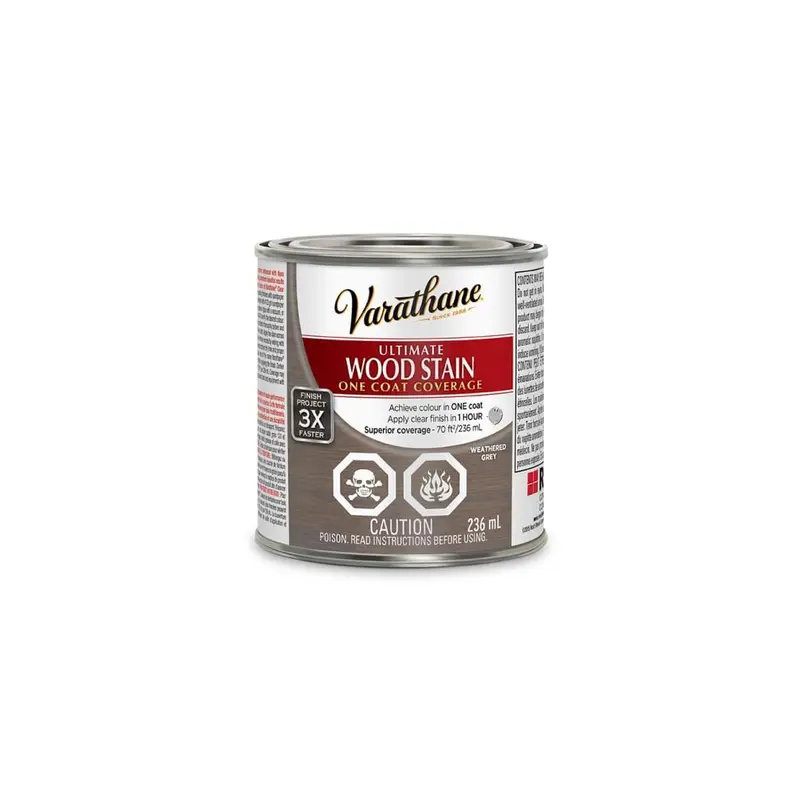 Varathane Ultimate Wood Stain – Weathered Grey 1