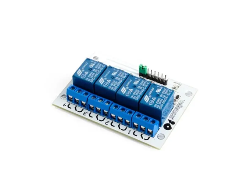 Velleman Vma400 Four-Channel Relay Control Board For Microcontrollers 1