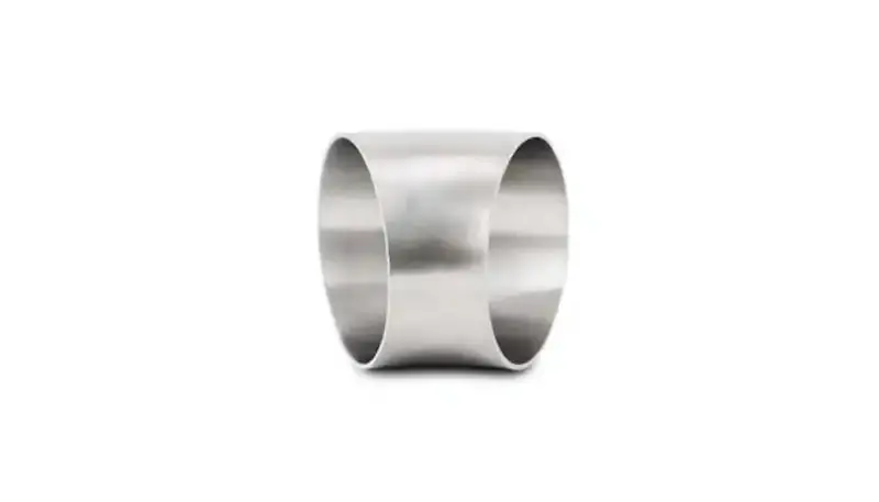 Vibrant Performance 3.5-Inch T304 Stainless Steel 45-Degree Mandrel-Bent Elbow – 3.5-Inch Centerline Radius 1