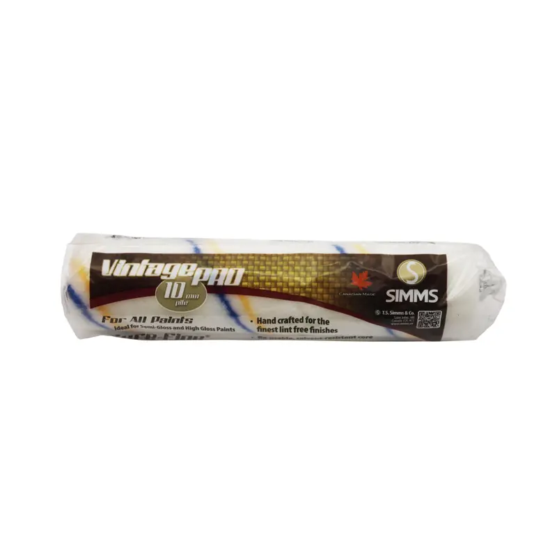 Vintage-Style Paint Roller Cover – 10 Mm Nap For Fine Finishes 1