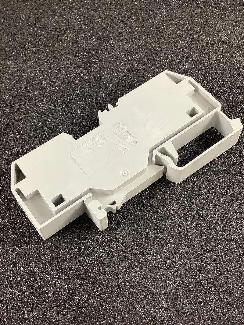 Wago 2-Conductor Din Rail Terminal Block – 16 Mm², Center Marked, Cage Clamp® For 35×15/35×7.5 Mm Rails 1