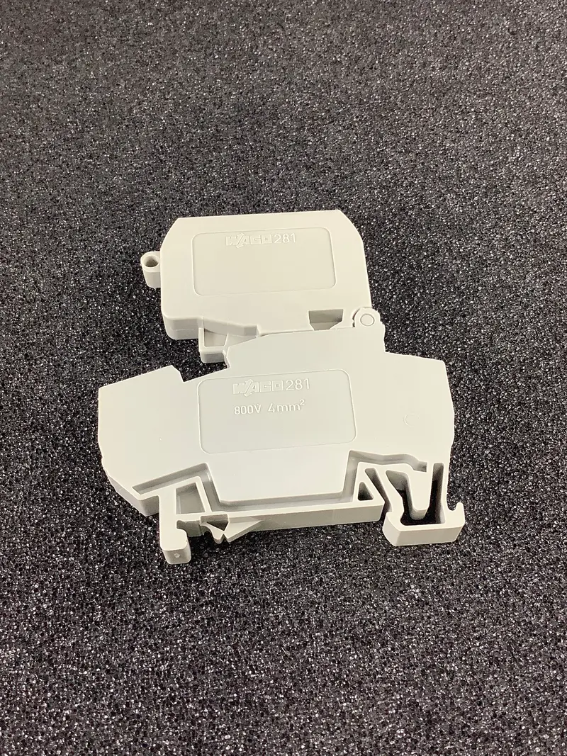Wago 2-Way Fuse Terminal Block – Pivot-Mount Holder For 5×20 Mm Metric Fuses 1