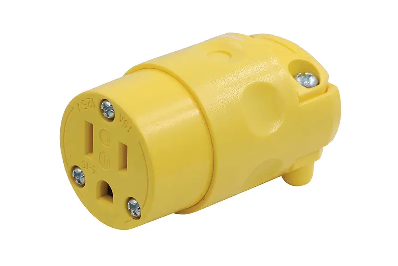 Wda515Cvb – Yellow Nema 5-15R Replacement Connector – Prime Wire & Cable 1