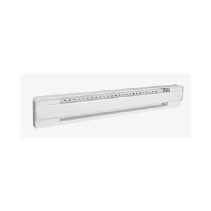 White 750W 120V Baseboard Convector Heater 1