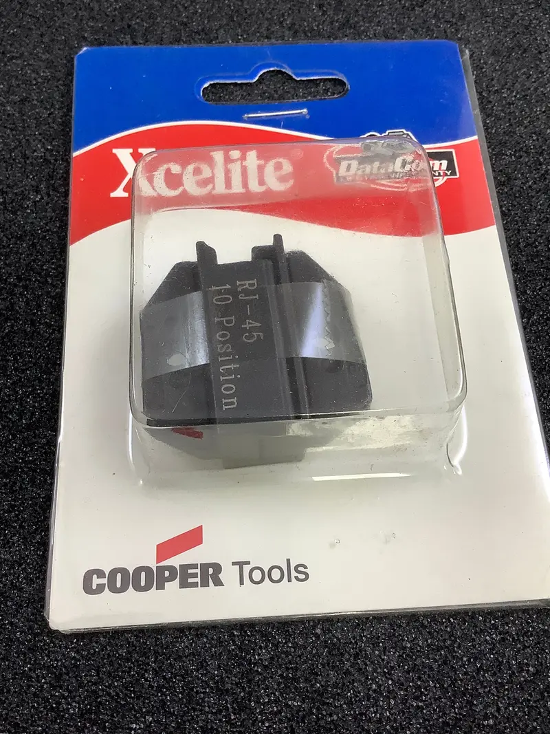 Xcelite Dcd423V Rj45 10-Position Crimp Die Set 1