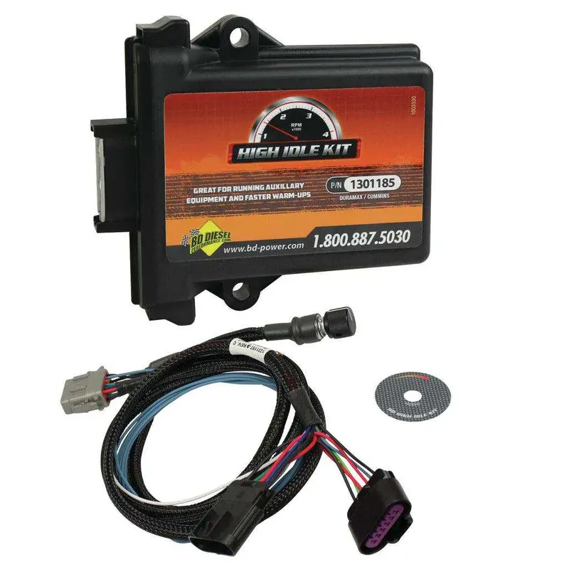 Bd Diesel 1036627 High-Idle Control Kit For 2008–2019 Gm Duramax 6.6L (2500/3500/4500/5500/6500) 1