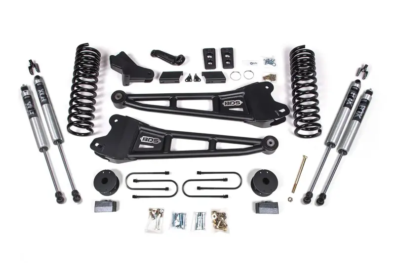 Bds Suspension 4-Inch Radius Arm Lift Kit For 2013–2018 Ram 3500 4Wd 1
