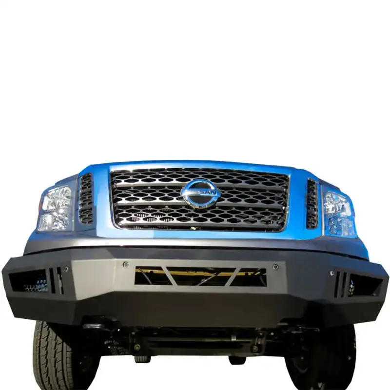 Black Horse Off Road Matte Steel Front Bumper – Afb-Niti Armor Series 1
