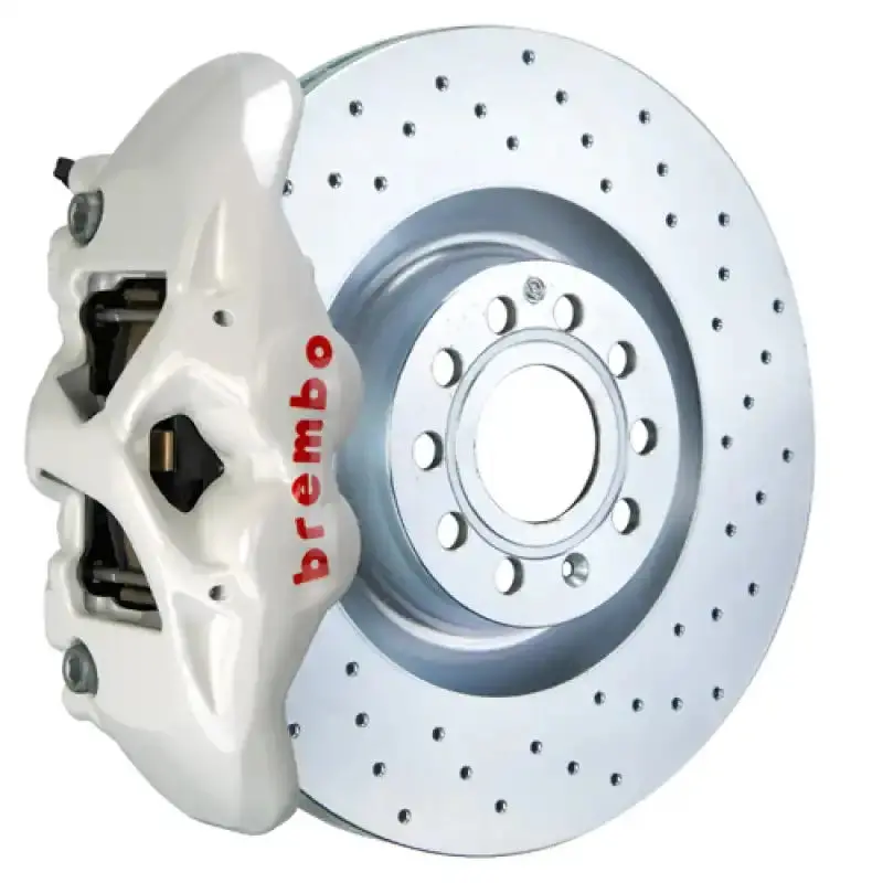 Brembo 14-20 A3 Front Big Brake Kit – 345Mm Drilled Rotors, 4-Piston Calipers 1