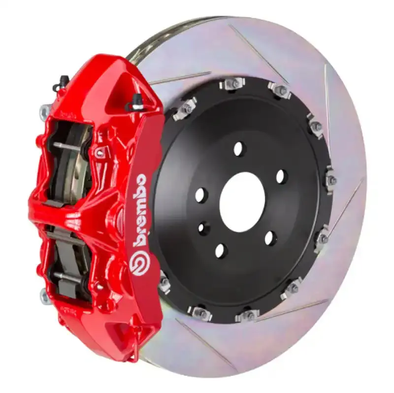 Brembo Gt Big Brake Kit – Front Slotted Two-Piece Rotors (405X34 Mm), 6-Piston Calipers For 2003–2007 Porsche Cayenne/S/Turbo 1