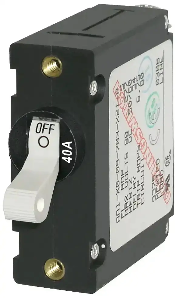 Circuit Breaker Aa1Toggle – 40-Amp White Toggle Switch 1