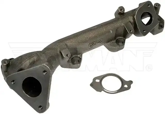 Dorman 674-699 Stainless Steel Exhaust Manifold Gasket Kit – Single-Turbo Downpipe Replacement With 3 Studs And Nuts 1