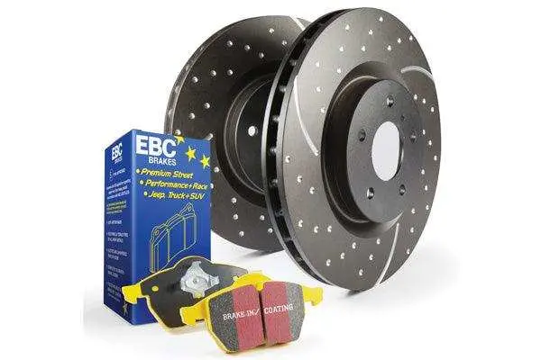 Ebc S5Kr1349 Sport Slotted Brake Rotors – Optimized For Heat Dissipation And Fade Resistance 1