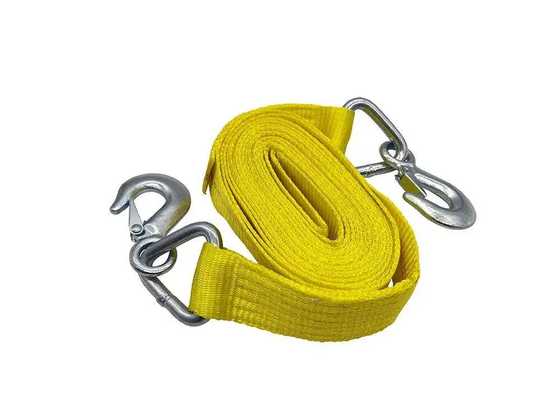 Enthuze Actent630798 Heavy-Duty Tow Strap – 2" X 20Ft, 10,000 Lb Capacity, Forged Snap Hooks 1