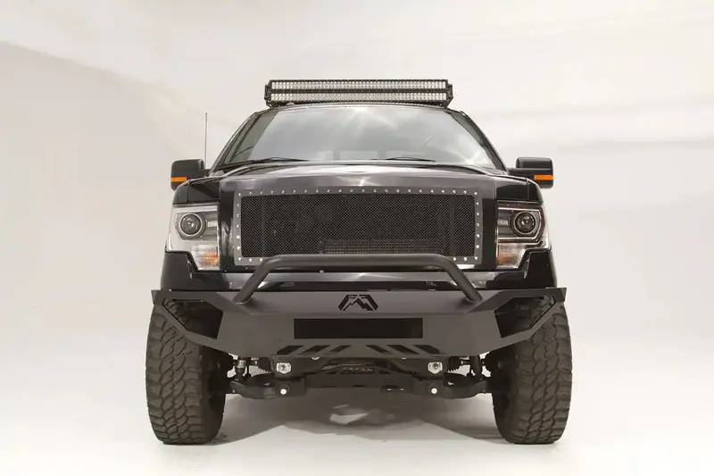 Fab Fours Ff09-D1952-B Vengeance Pre-Runner Front Bumper – Uncoated, Paint-Ready Steel 1