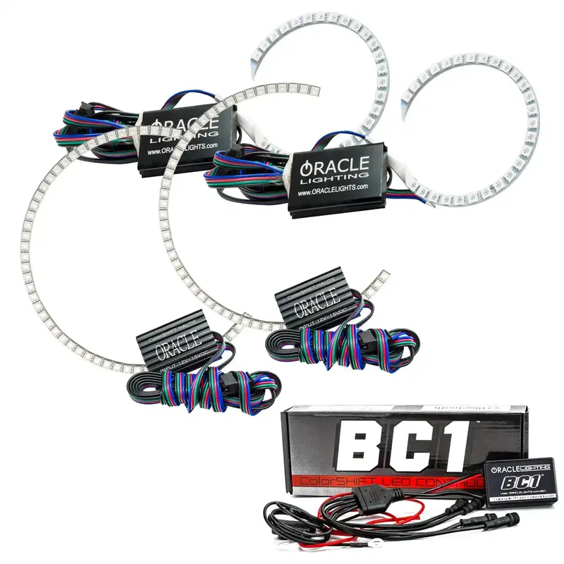 Oracle Lighting 2204-335 Colorshift Halo Ring Kit For Bc1 Headlights 1
