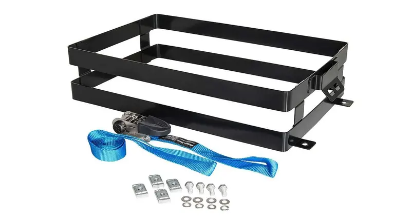 Rhino-Rack 43152 Dual Jerry Can Mount For Horizontal Storage 1
