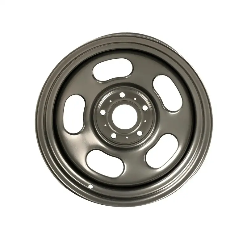 Rugged Ridge 15500.77 Gunmetal Steel Wheel – Compatible With 2007–2021 Jeep Wrangler Jk, Jl, And Jku Models 1