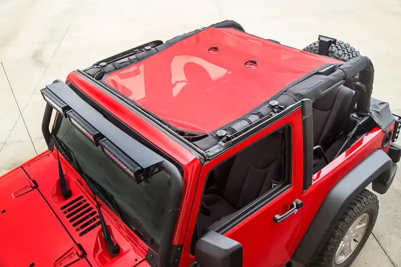Rugged Ridge Eclipse Sun Shade For 2007–2018 Jeep Wrangler Jk Two-Door Models 1