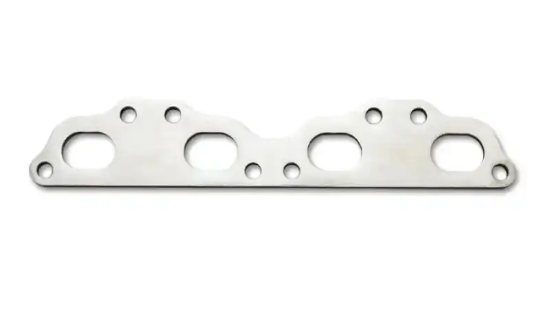 Vibrant 1/2" Thick Mild Steel Exhaust Manifold Flange For Nissan Sr20 Engines 1