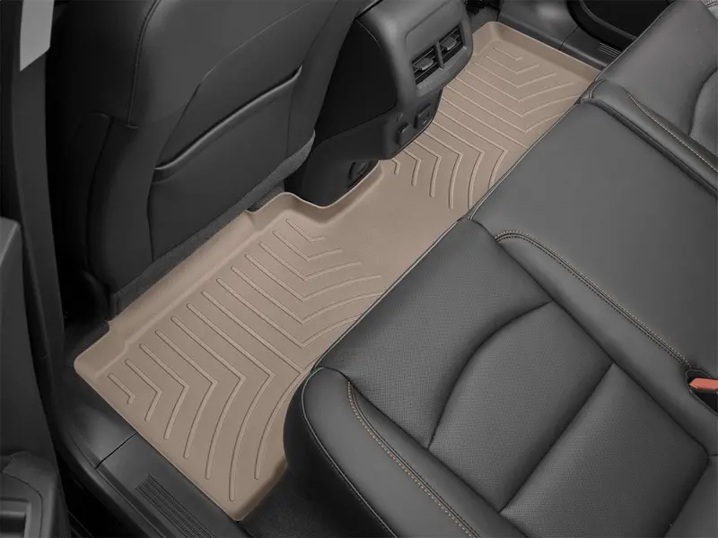 Weathertech 4510123 Digitalfit Tan Floor Liners – Second-Row Custom Fit For Select Vehicles 1