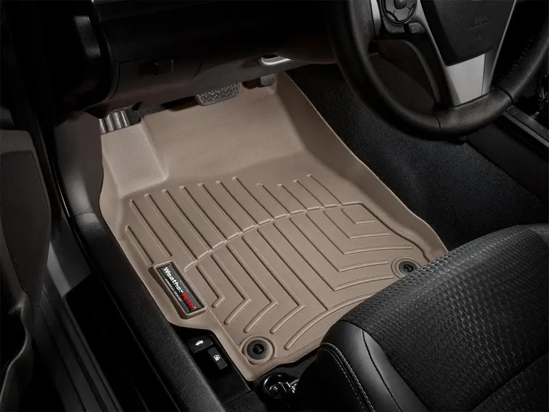 Weathertech 456551 Digitalfit Tan Front Row Floor Liners – Precision-Cut All-Weather Protection 1