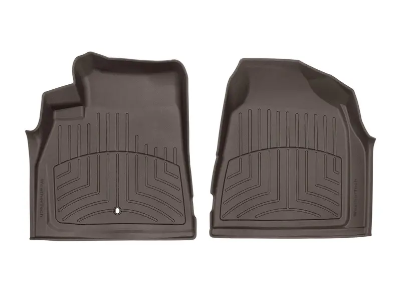 Weathertech Front Floorliner Hp In Cocoa – Digitalfit® Trim-Specific Protection 1